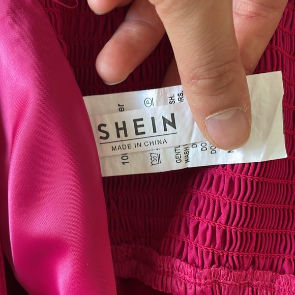 Barbie Hot Pink Satin Crop Top - Picture 5 of 5